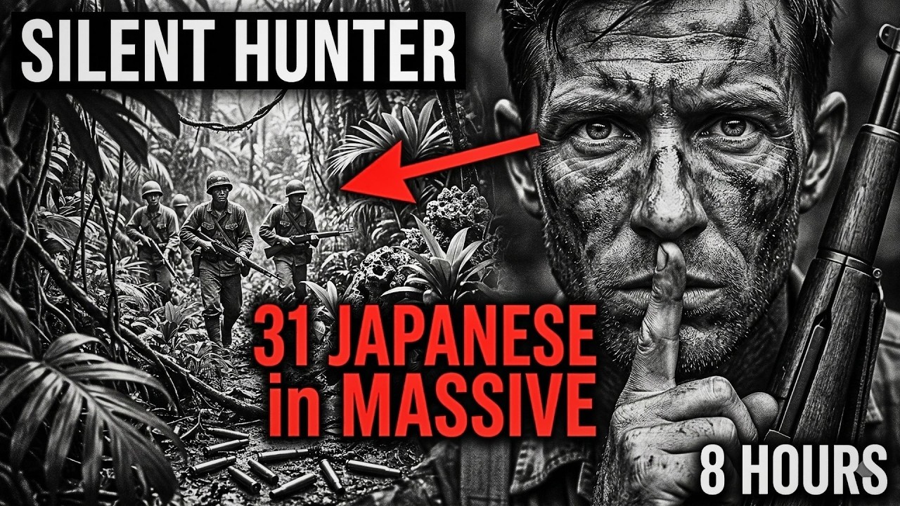 When 180 Japanese Surrounded 28 Marines — This Hunter's Silent Method Killed 31 in 8 Hours