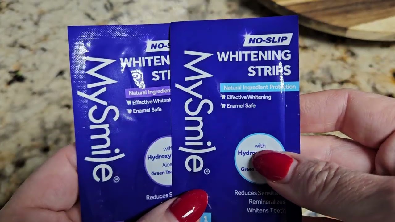 MySmile Hydroxyapatite Teeth Whitening Strips Review | 7-Day Test