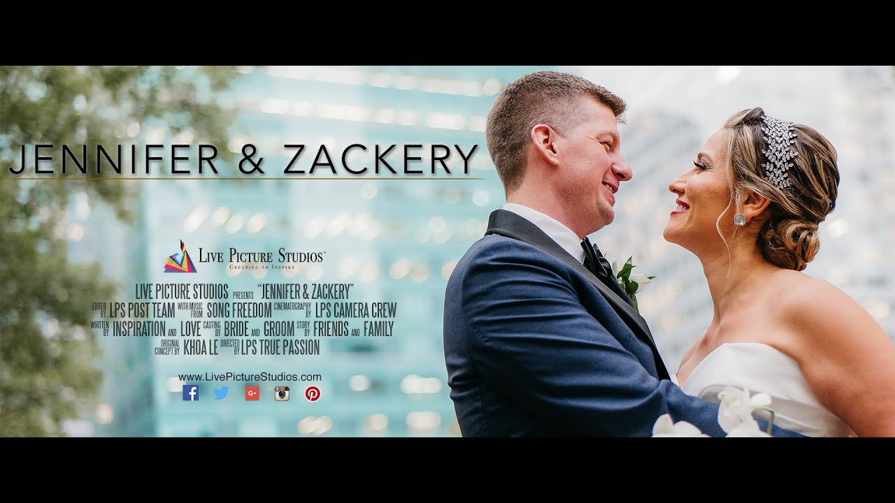 Jennifer and Zackery Wedding Highlight at Bryant Park Grill, NY