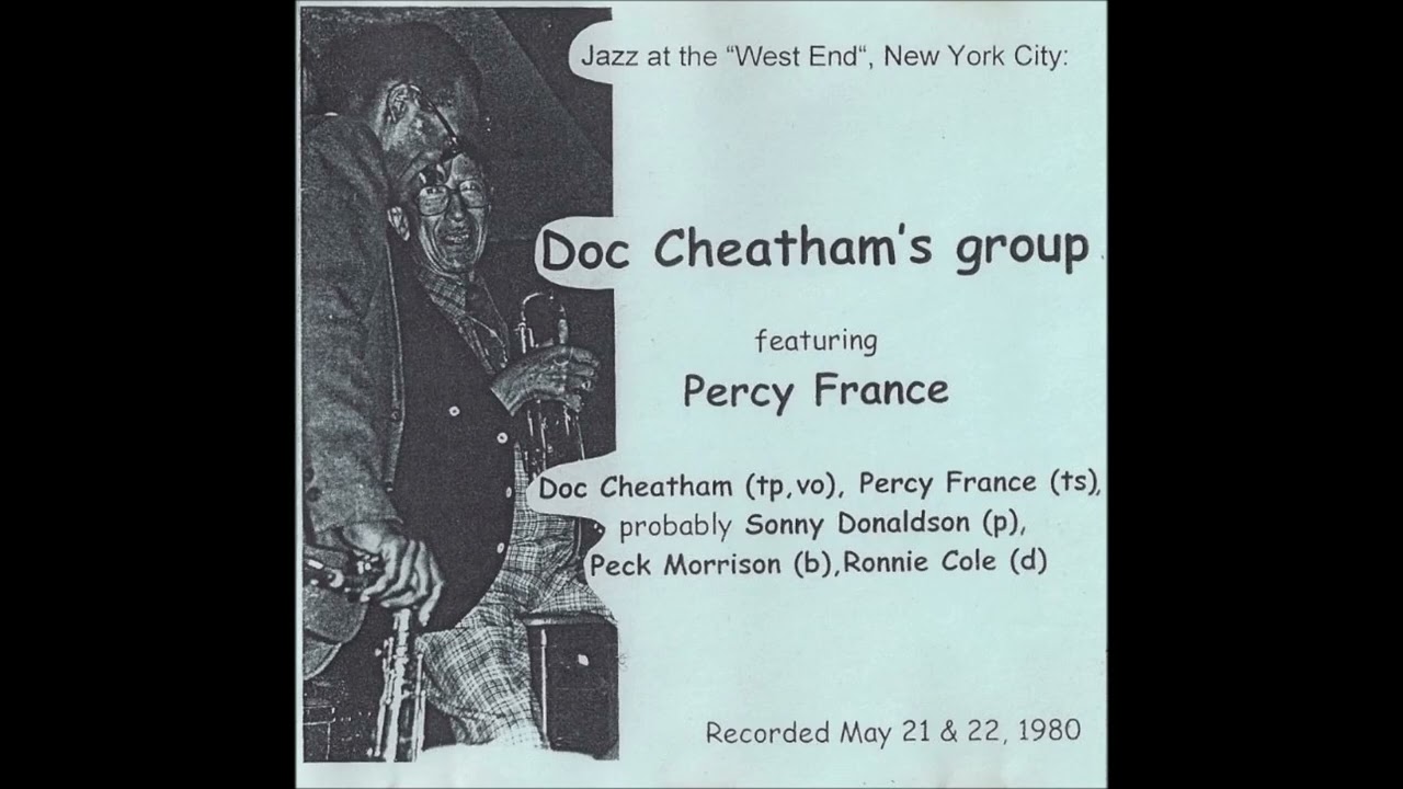 Doc Cheatham   Percy France   I May Be Wrong But I Think You're Wonderful