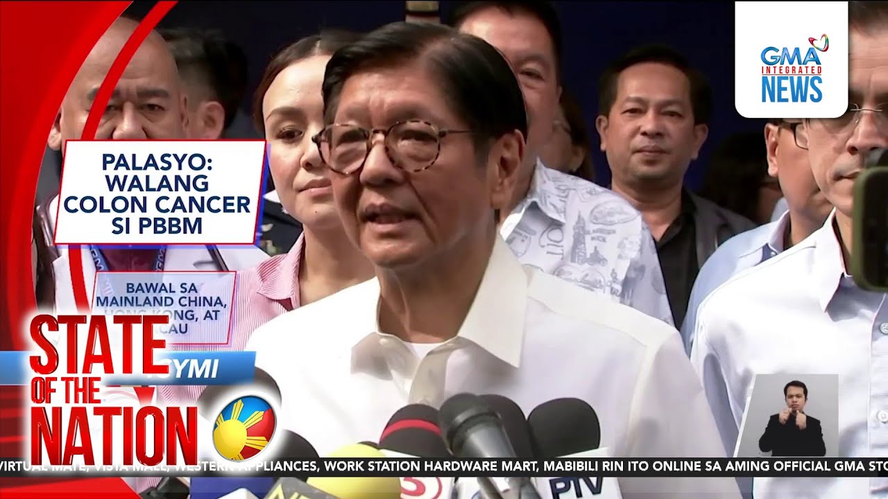 ICYMI - Palasyo - Walang colon cancer si PBBM | SONA