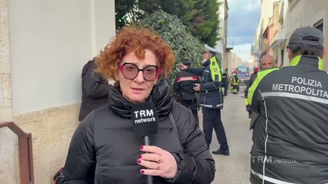Adelfia BA, palazzina crolla dopo un’esplosione: ricerche in corso tra le macerie
