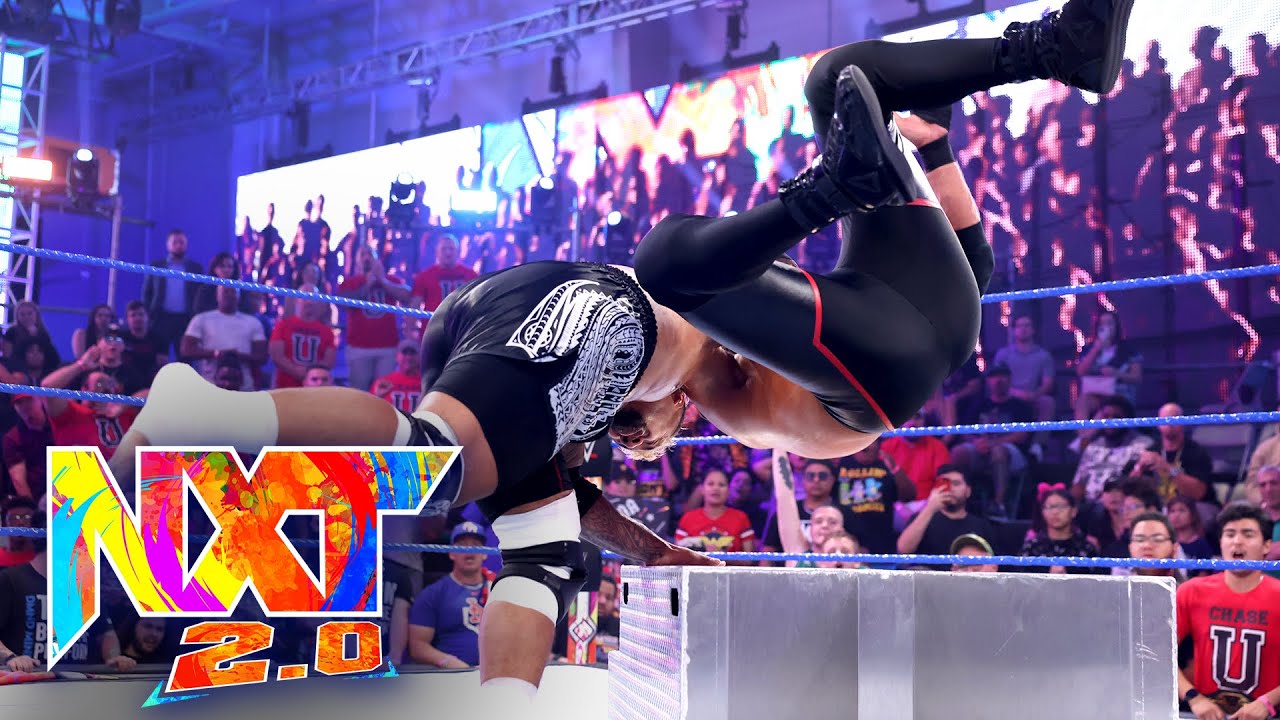 Соло Сикоа против Фон Вагнера – матч с учётом падений в любом месте: WWE NXT, 2 августа 2022 г.