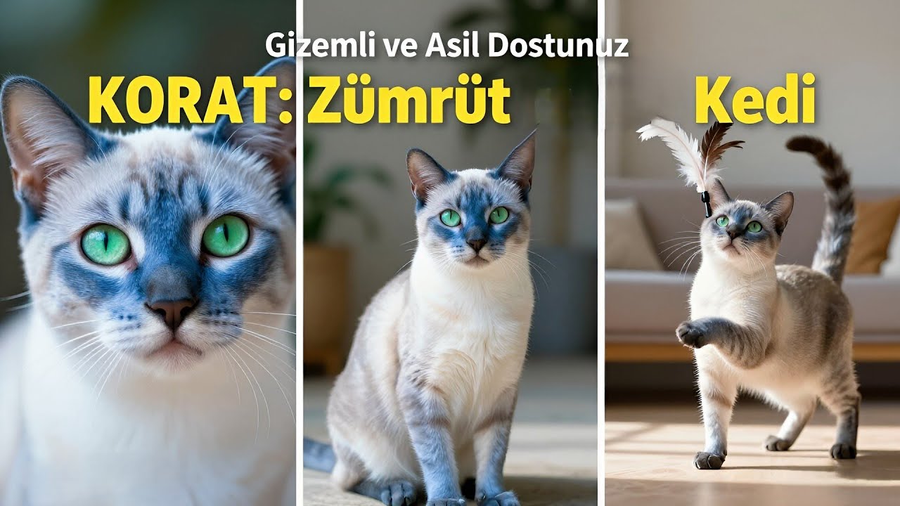 Bu Kedi Neden “Şans Getiriyor” Korat Kedisi