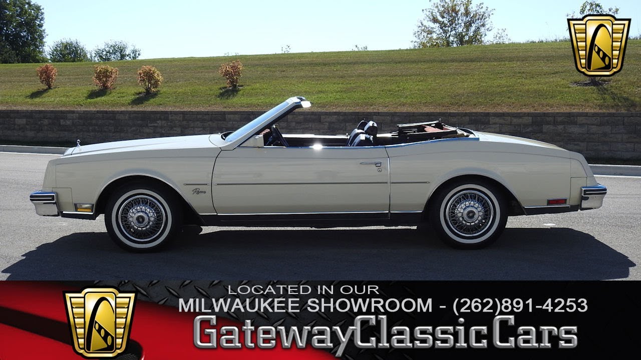 #338-MWK 1985 Buick Riviera CONV