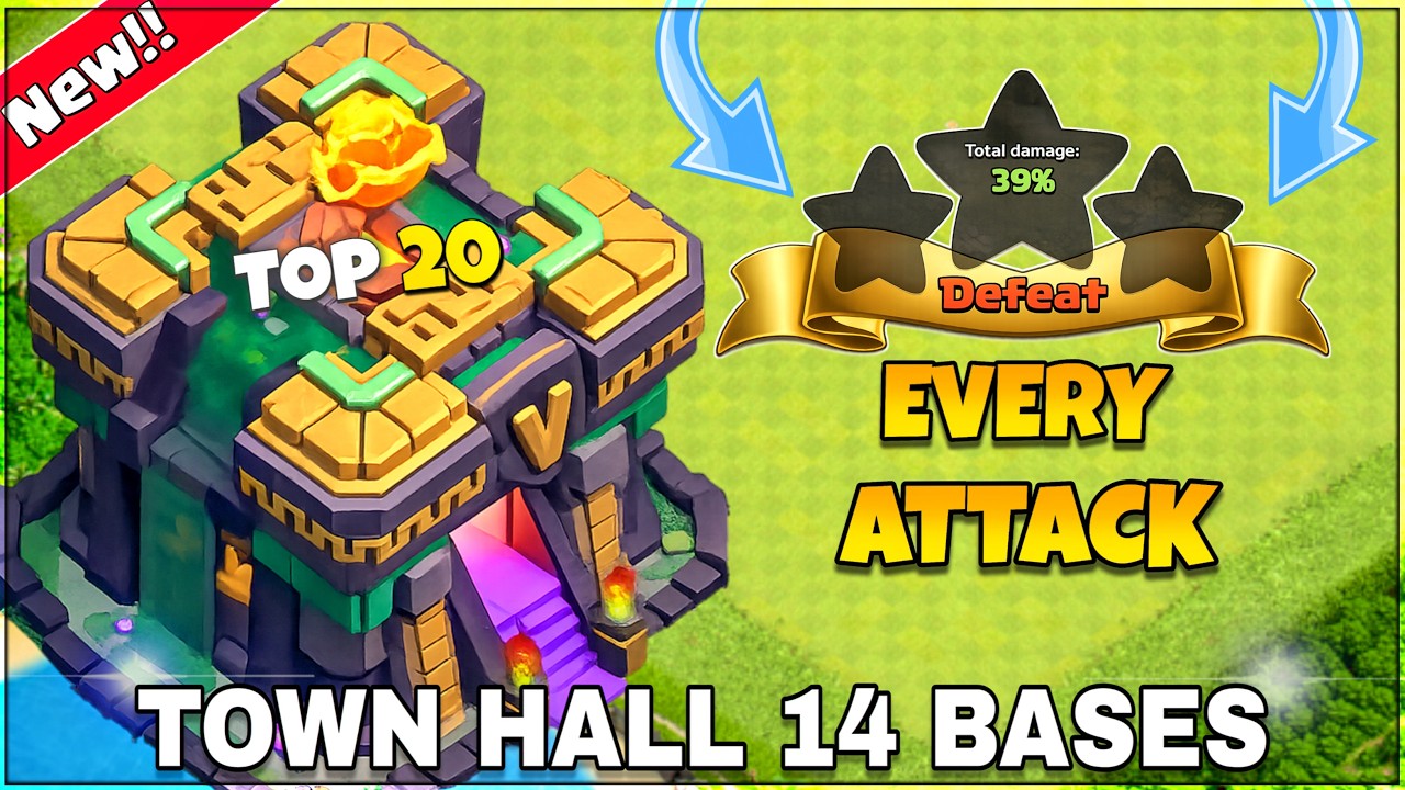 New Best! Th14 Base 2026 | Town Hall 14 (Th14) Trophy/Farming/Hybrid Base - Clash Of Clans - COC