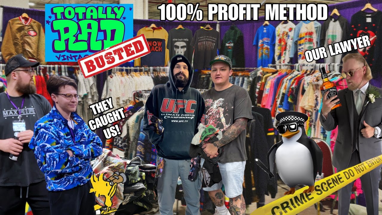 We Shoplifted Vintage Shirts to Maximize Our Profits!
