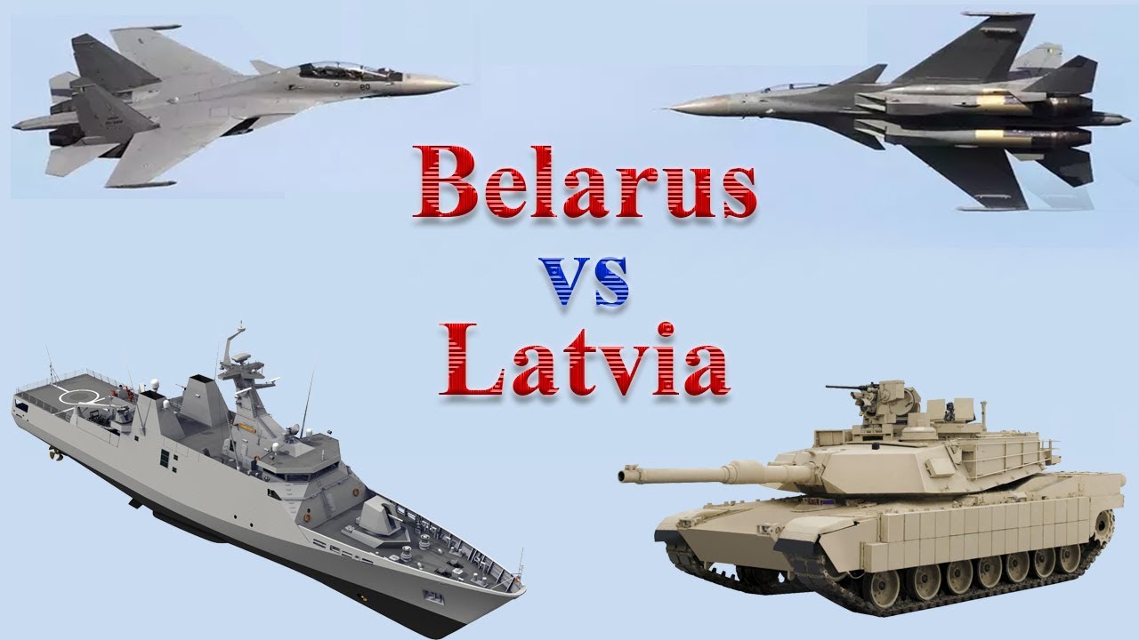 Belarus vs Latvia Military Comparison 2017