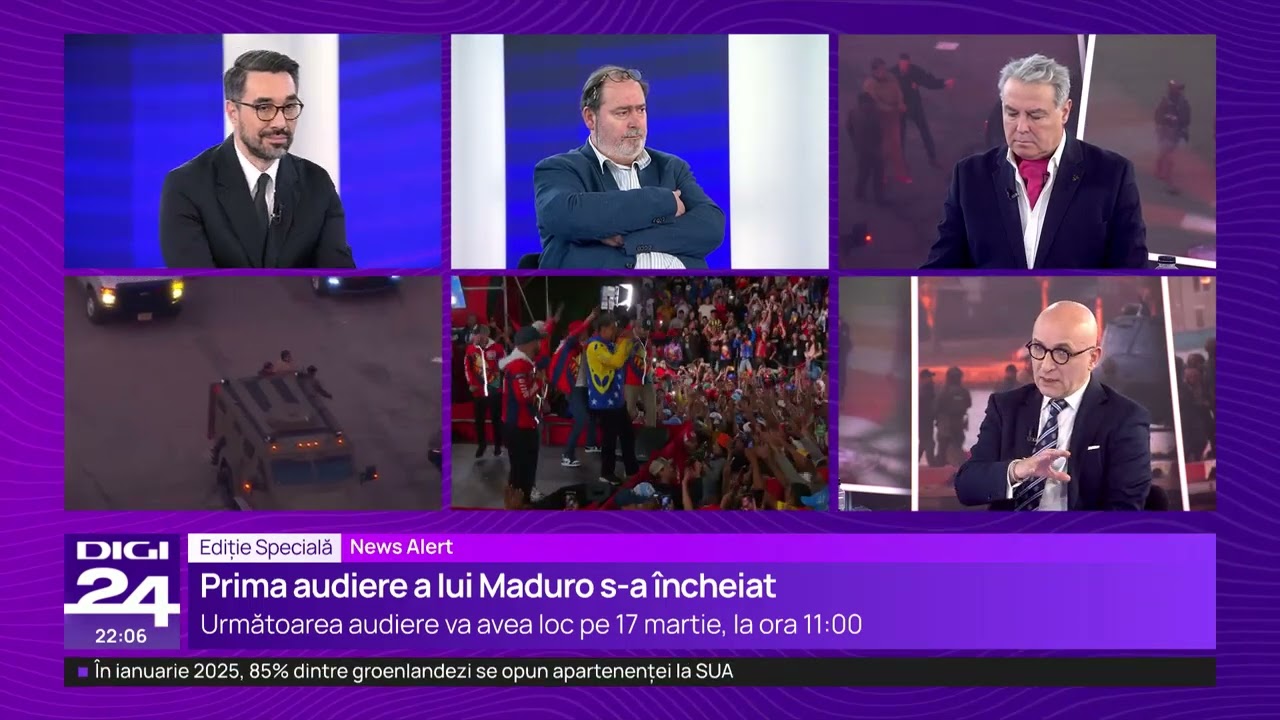 Ediție specială. Nicolas Maduro, prima înfățișare în instanță