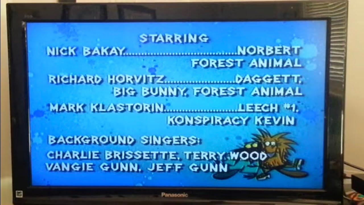 Angry Beavers Humorous End Credits