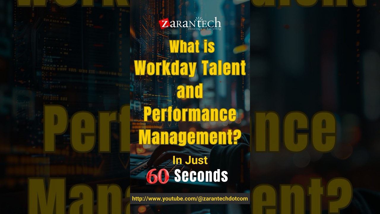 What is Workday Talent and Performance Management | ZaranTech
