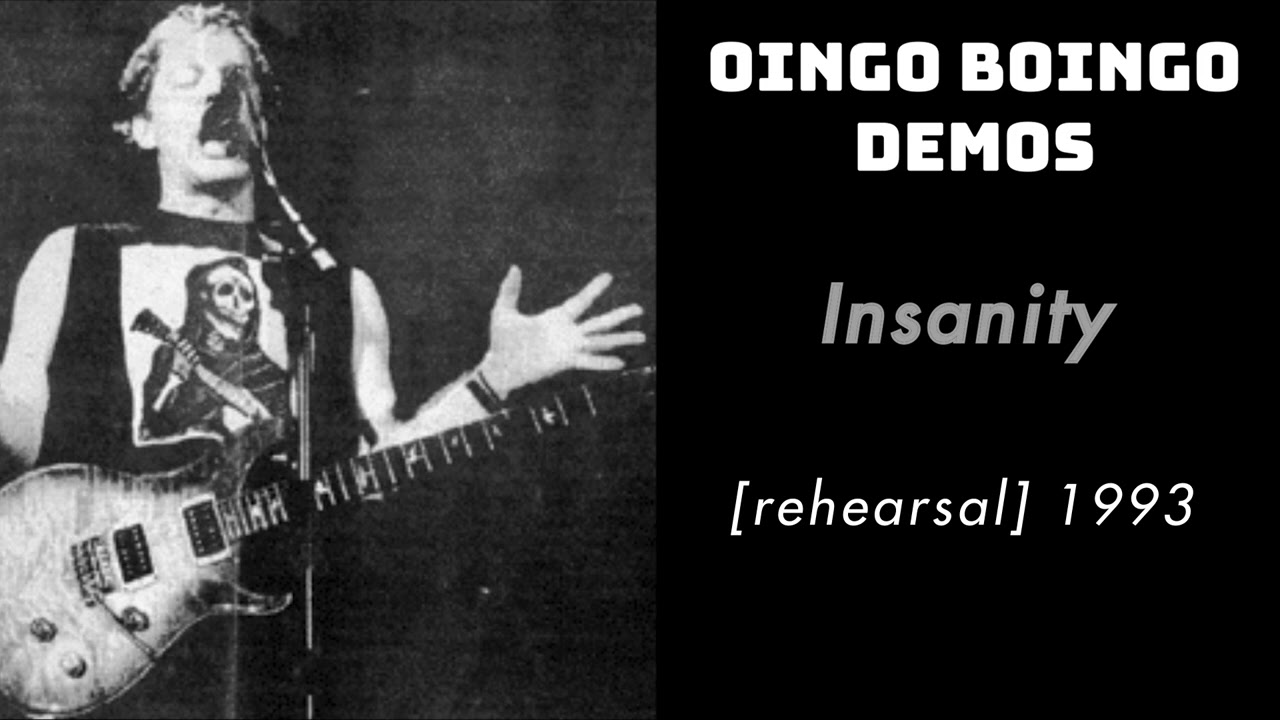 Insanity - 1993 (Rehearsal) | Rare Oingo Boingo