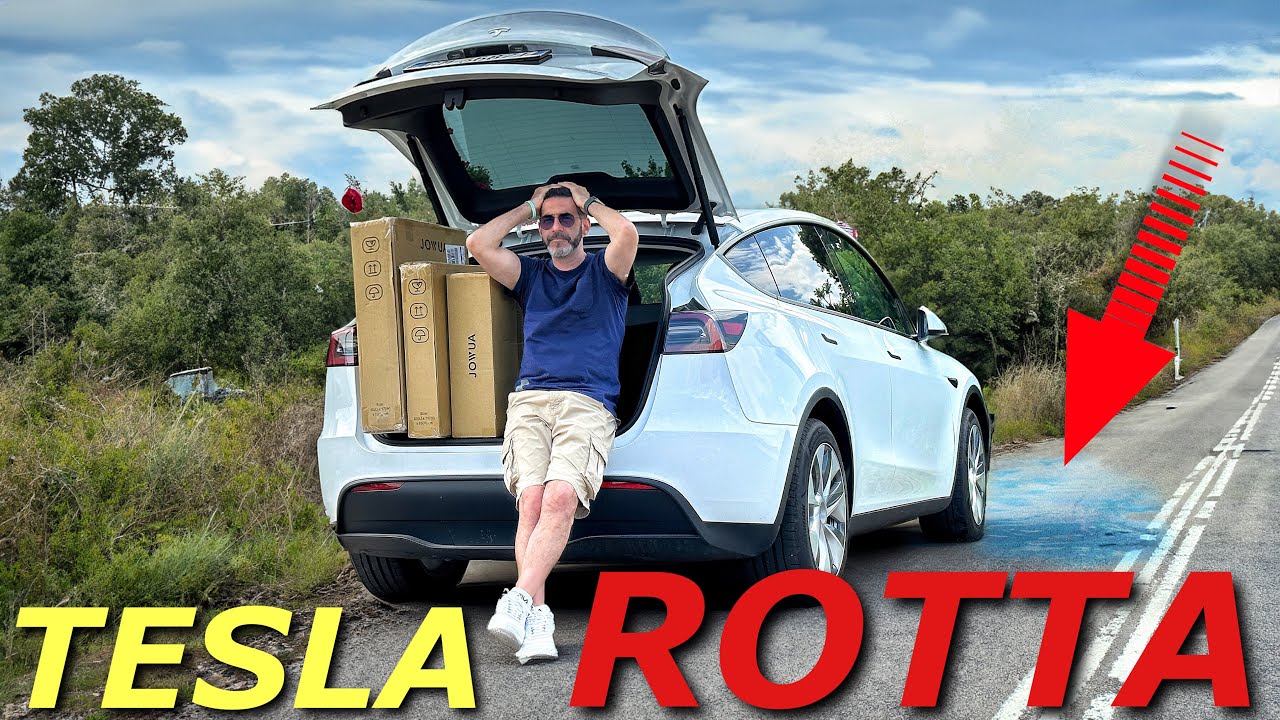 LA MIA NUOVA TESLA ROTTA PER LA SECONDA VOLTA e NUOVI GADGET PER TESLA MODEL Y