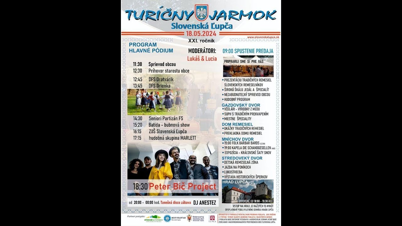 Turíčny jarmok 18.5.2024 XXI. ročník