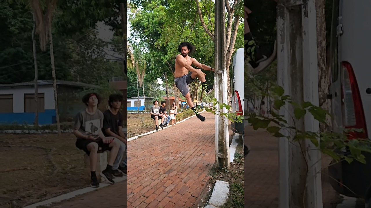 cenas do treino de hj 🔥 #parkour #flip #noflowvlog
