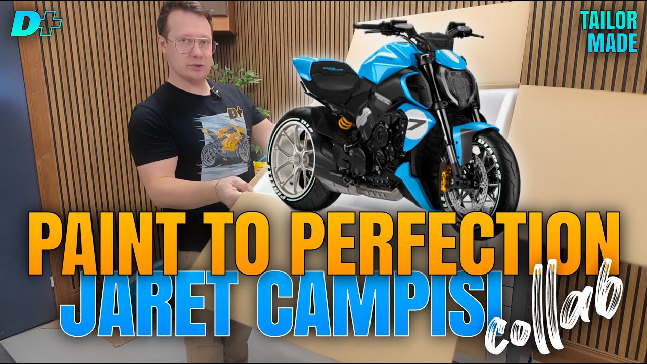 KikasDesign x Jaret Campisi – Custom Ducati Diavel V4 Build!