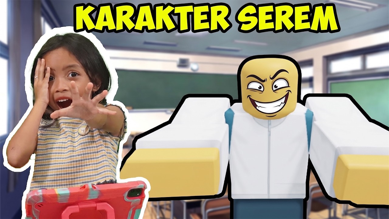 MONSTER APA INI?? BIKIN LEIKA TAKUT DI ROBLOX