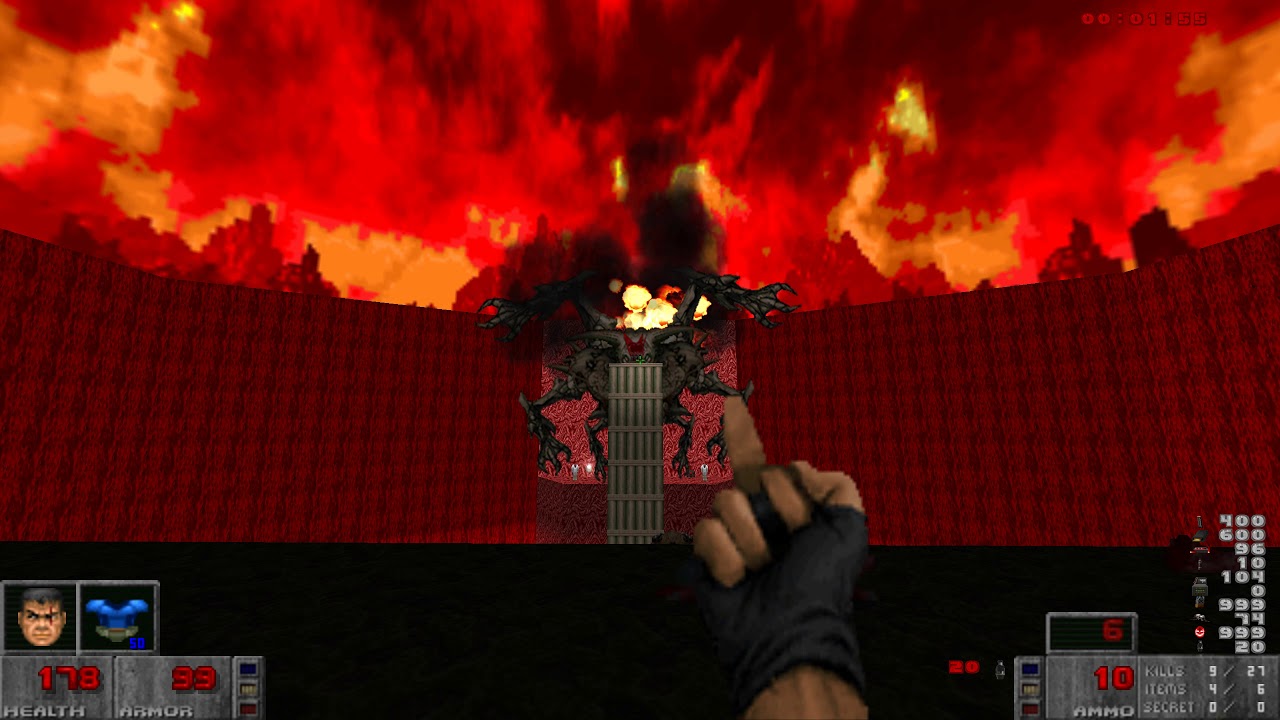 Brutal Doom v21 GOLD: [DOOM II][Black Metal difficulty] MAP30: Icon of Sin - Part 34