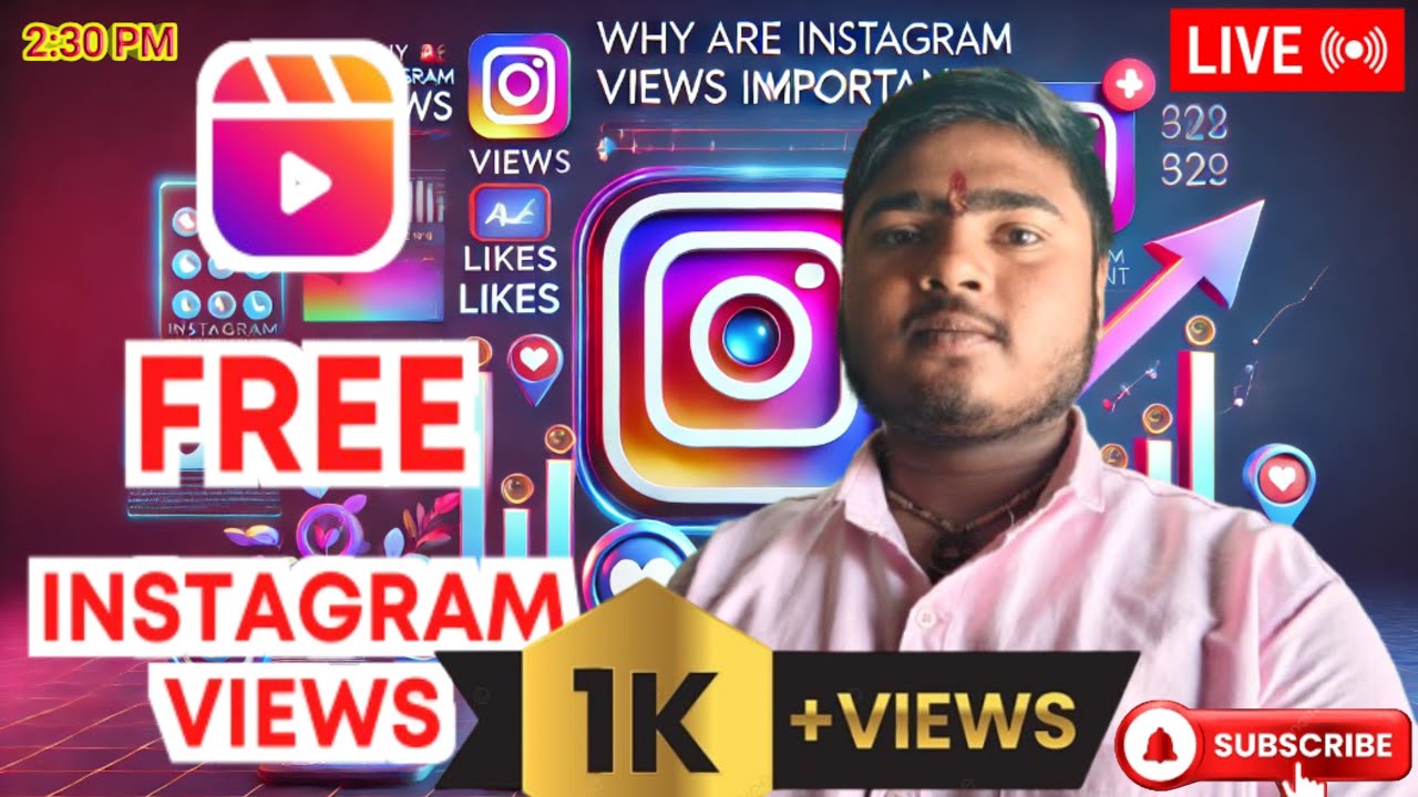 🆓 Instragram View। Comment Video Link