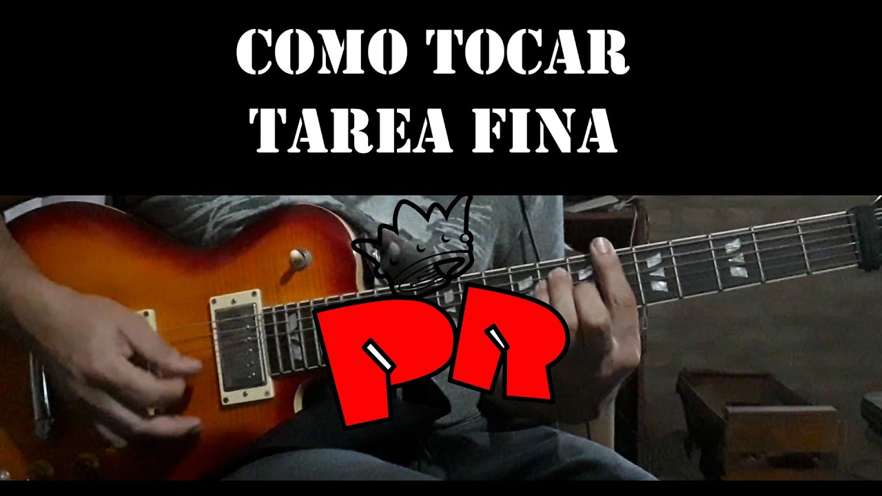Como tocar Tarea Fina - Los Redondos (Guitar tutorial)
