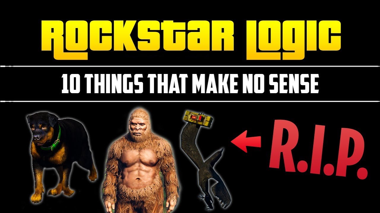 GTA Online ROCKSTAR LOGIC #76 (Animals Removed WTF)