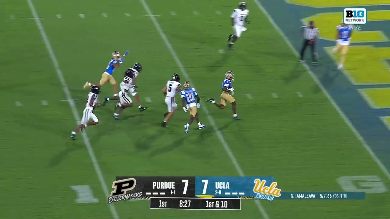 Semaj Morgan Touchdown vs. Purdue | UCLA Football