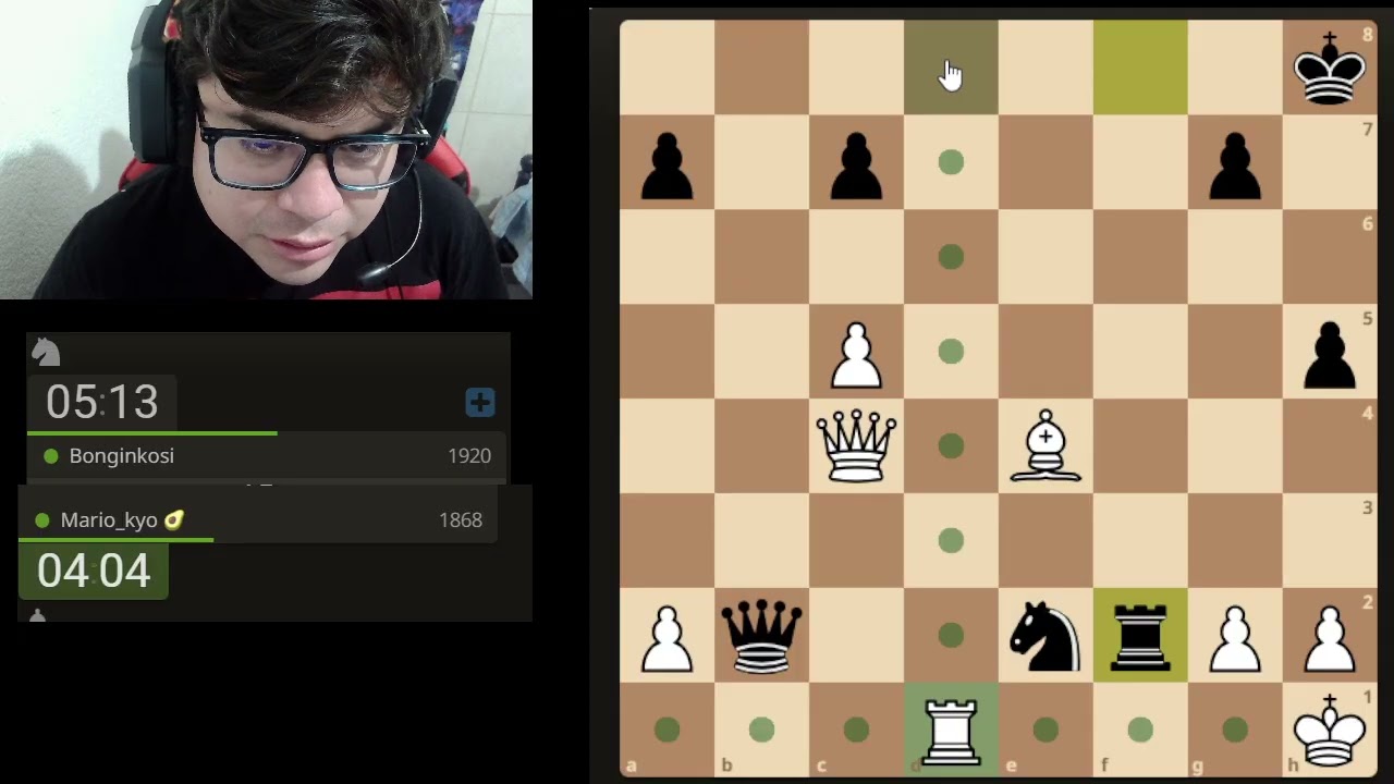 PARTIDA DE AJEDREZ NIVEL PRINCIPIANTE
