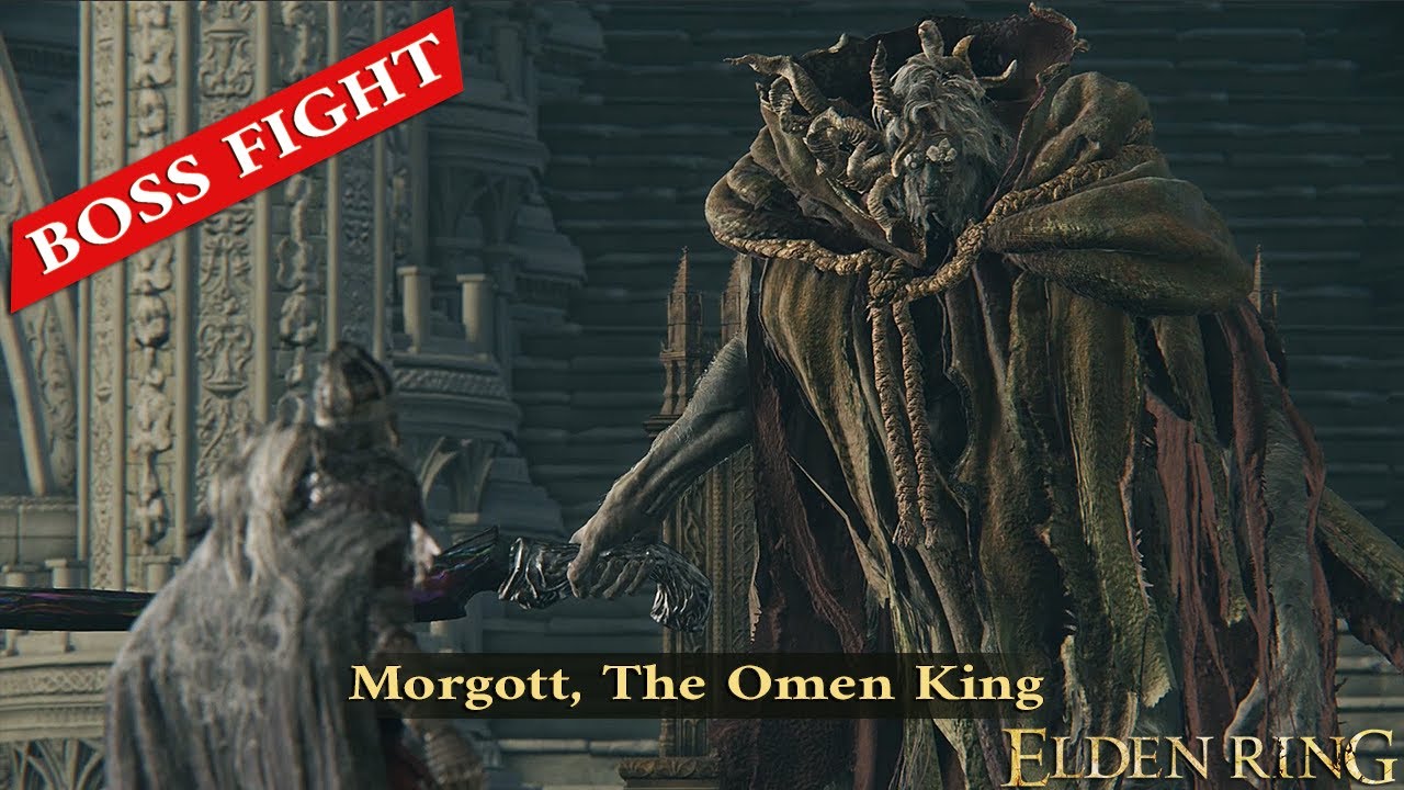 Elden Ring : Morgott, The Omen King Boss Fight | Leyndell, Royal Capital