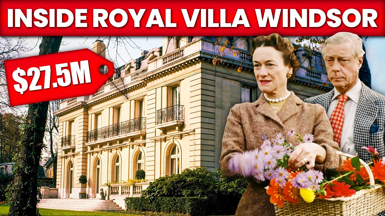 Villa Windsor, Duke and Duchess of Windsor Paris Mansion | Edward VIII and Wallis Simpson Home Tour