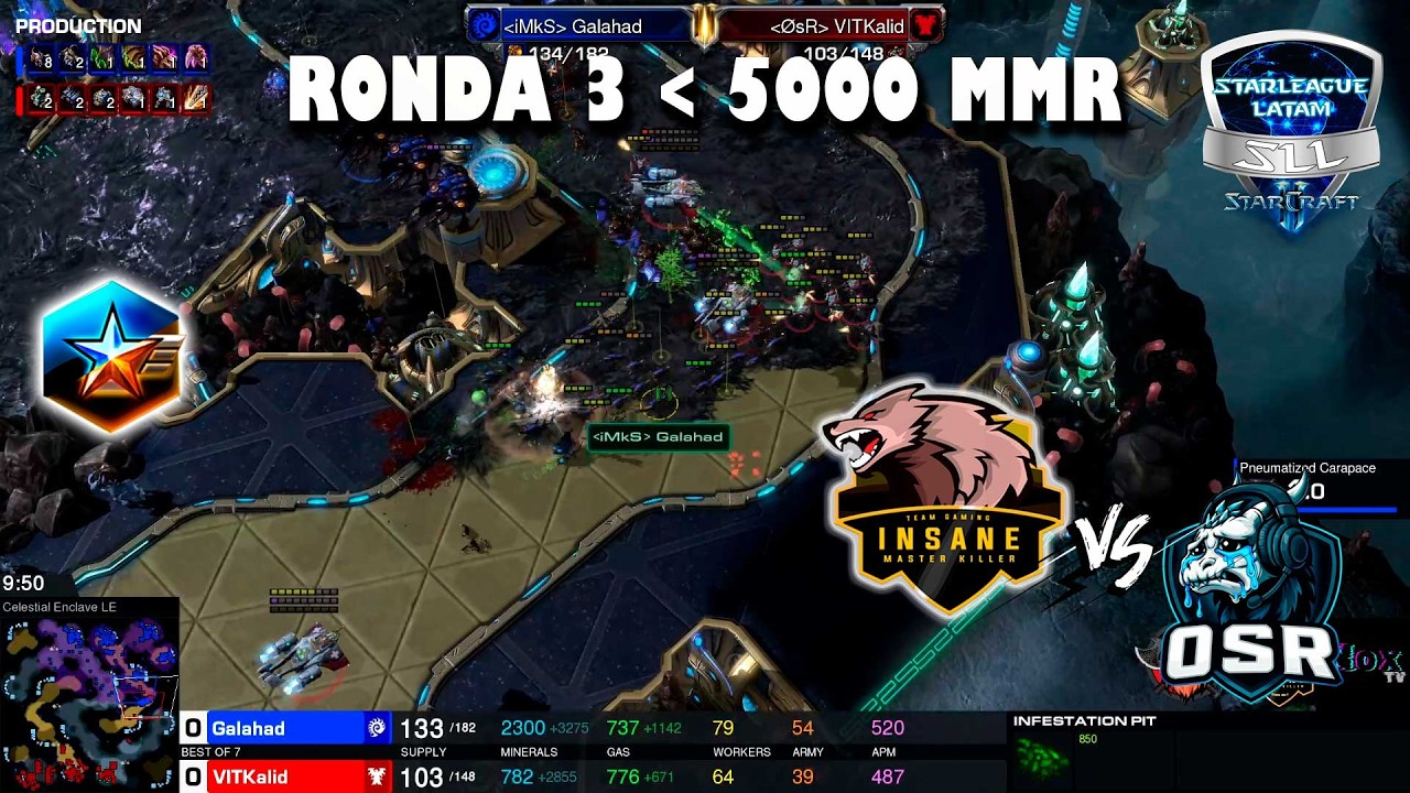 SLL S7 .:: iMkS vs ØsR::. Ronda 3 -5000 MMR