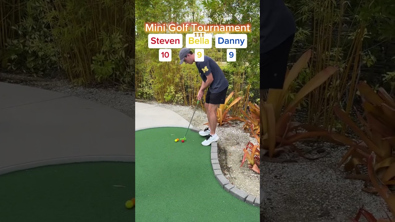 Турнир по мини-гольфу №4 (лунка 5) 