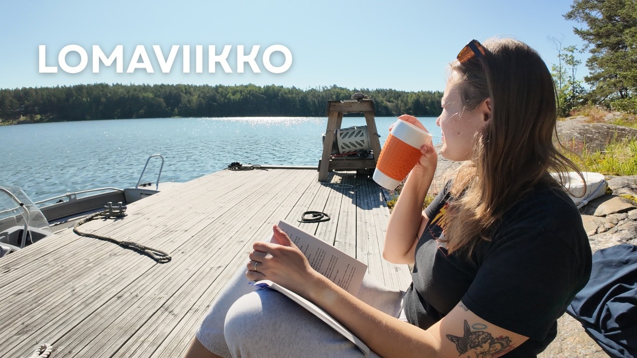 Kesäviikko saaressa ja mökkiostoksilla