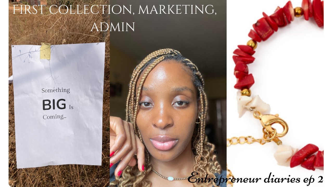 building our first jewelry collection from scratch ~ entrepreneur diaries ep 2