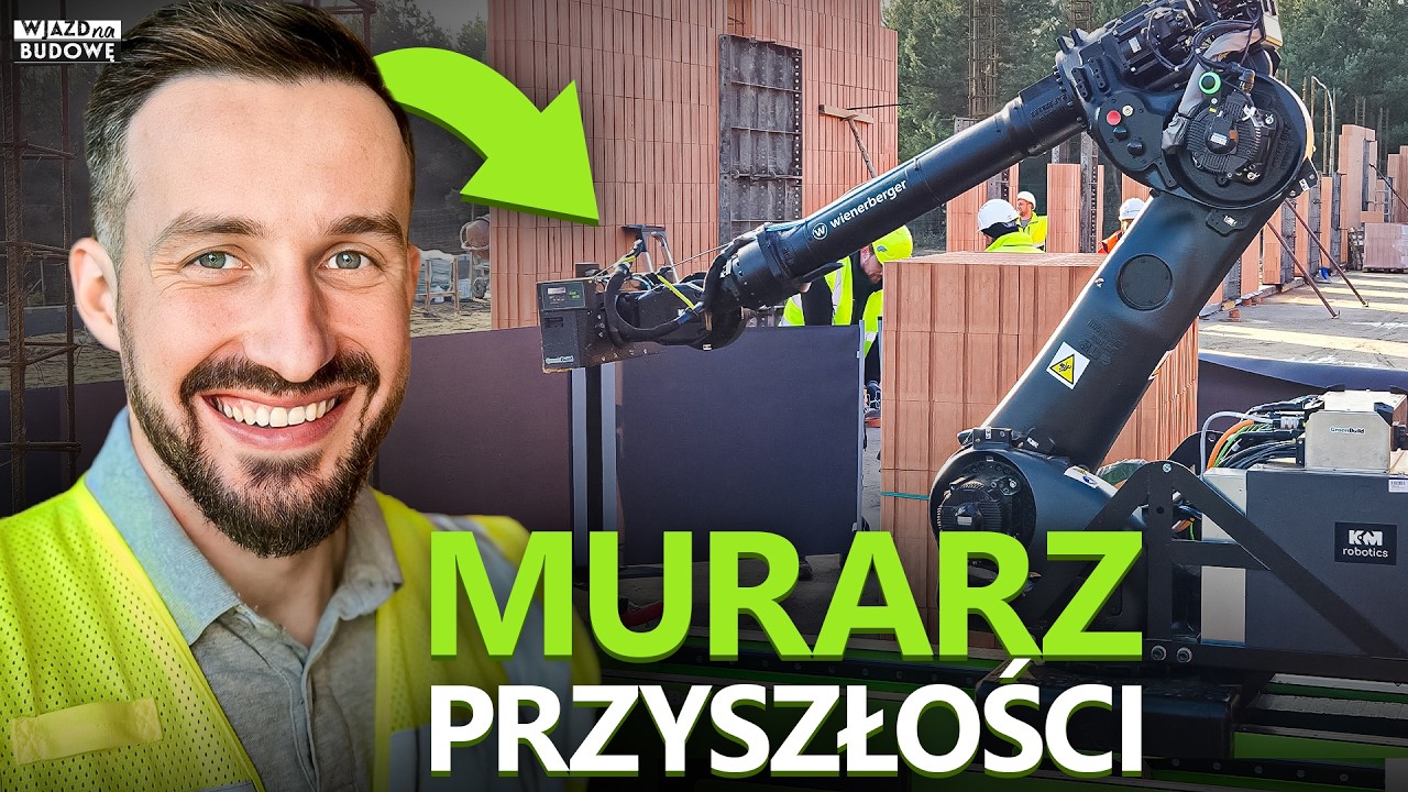 Pierwszy w Europie robot murujący! #WjazdNaBudowe
