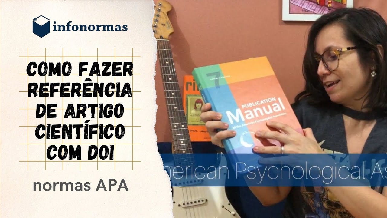 Referência de Artigo Científico com DOI nas Normas APA