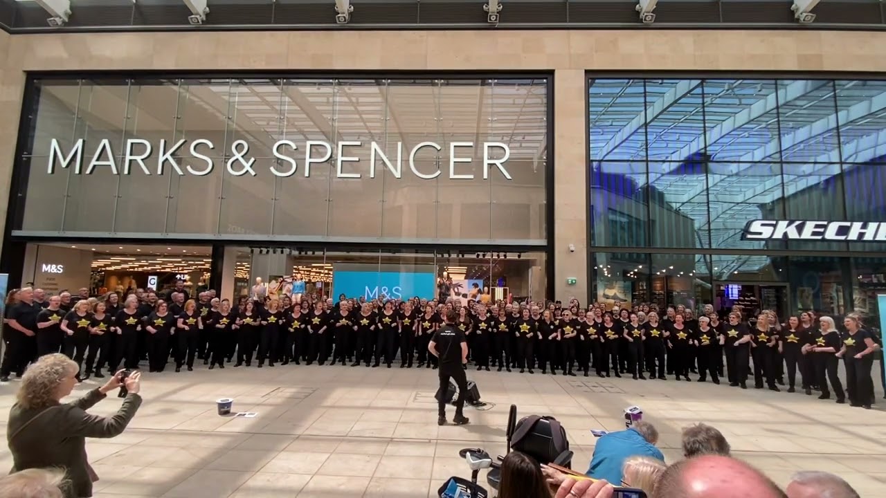 Go Your Own Way - Woking Rock Choir @ Henry Plaza
