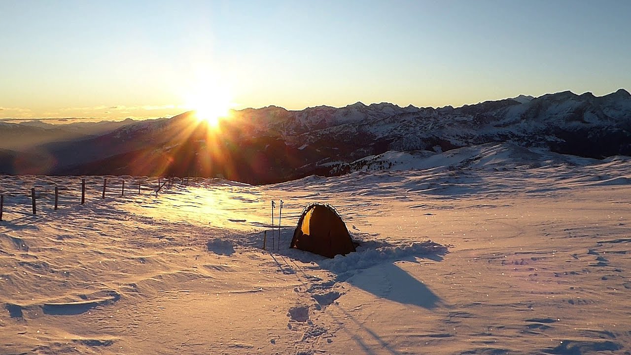 Schereck Winter Wild Camping | Nock Mountains - Gurktal Alps - Austria | 16 January 2025