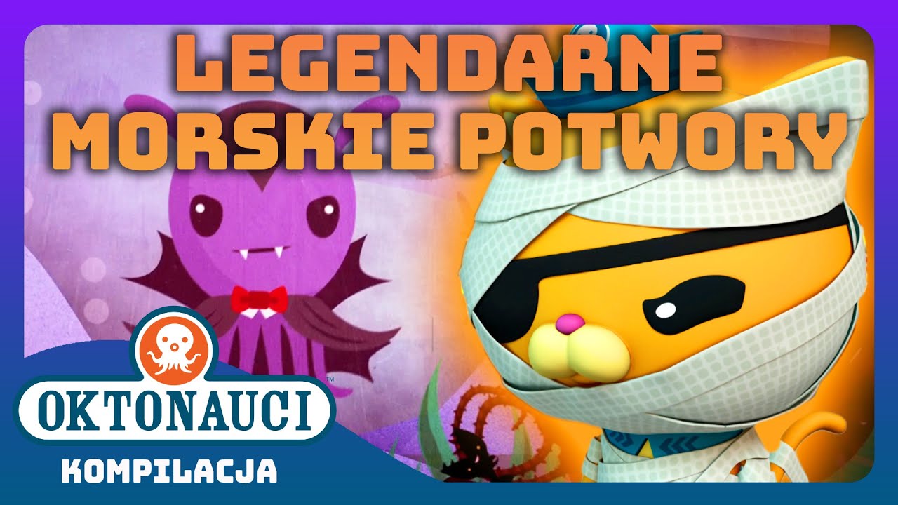 Oktonauci - 🏴‍☠️ LEGENDARNE morskie potwory 👻 | Kompilacja | Całe odcinki
