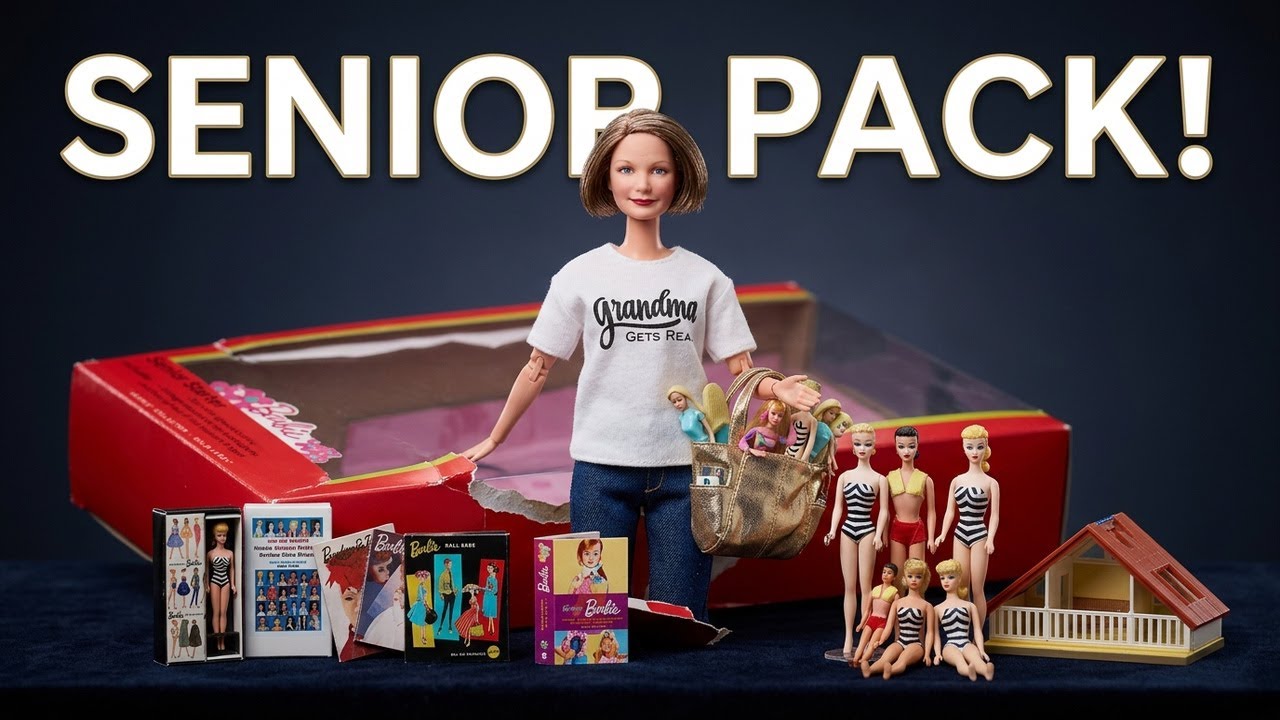 Этот стартовый набор Барби доказывает, что никогда не поздно начать новую жизнь.