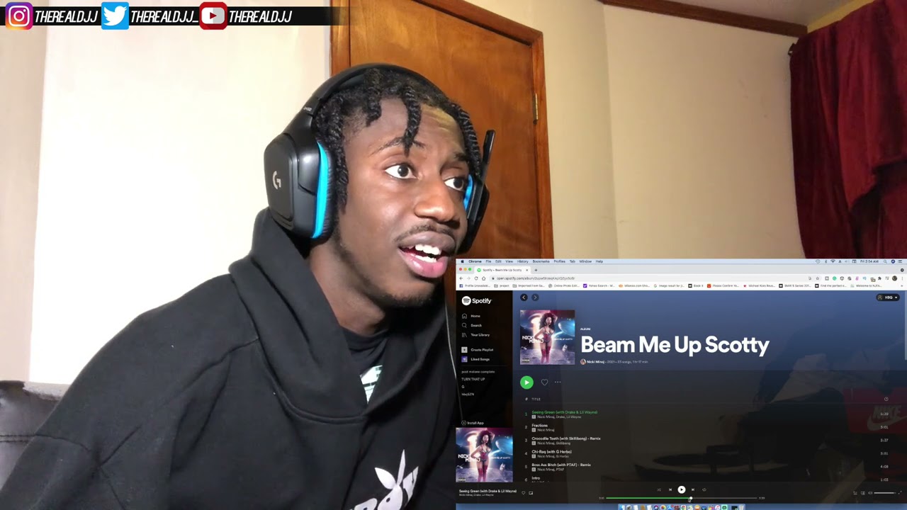 3 headed goats.. | Nicki Minaj, Drake & Lil Wayne - Seeing Green (REACTION!!!)