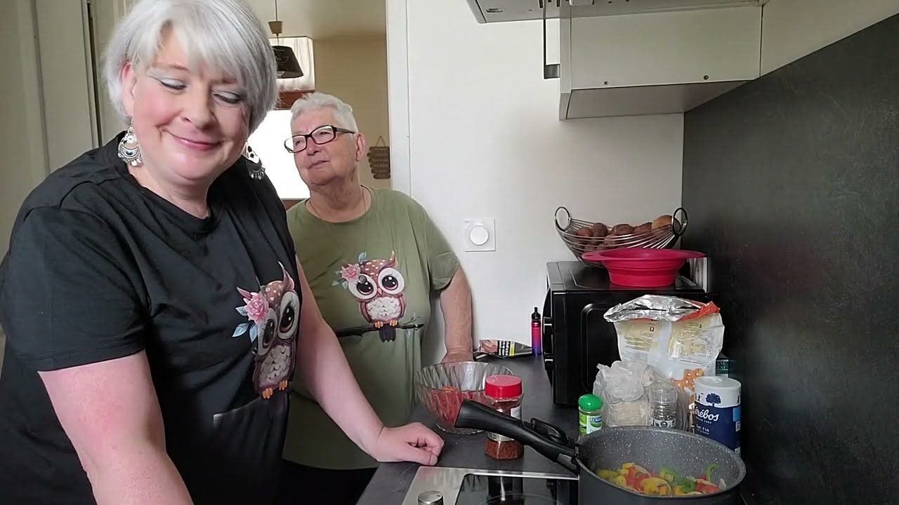 Je viens cuisiner le poulet à l'espagnol de Roseline. #recette