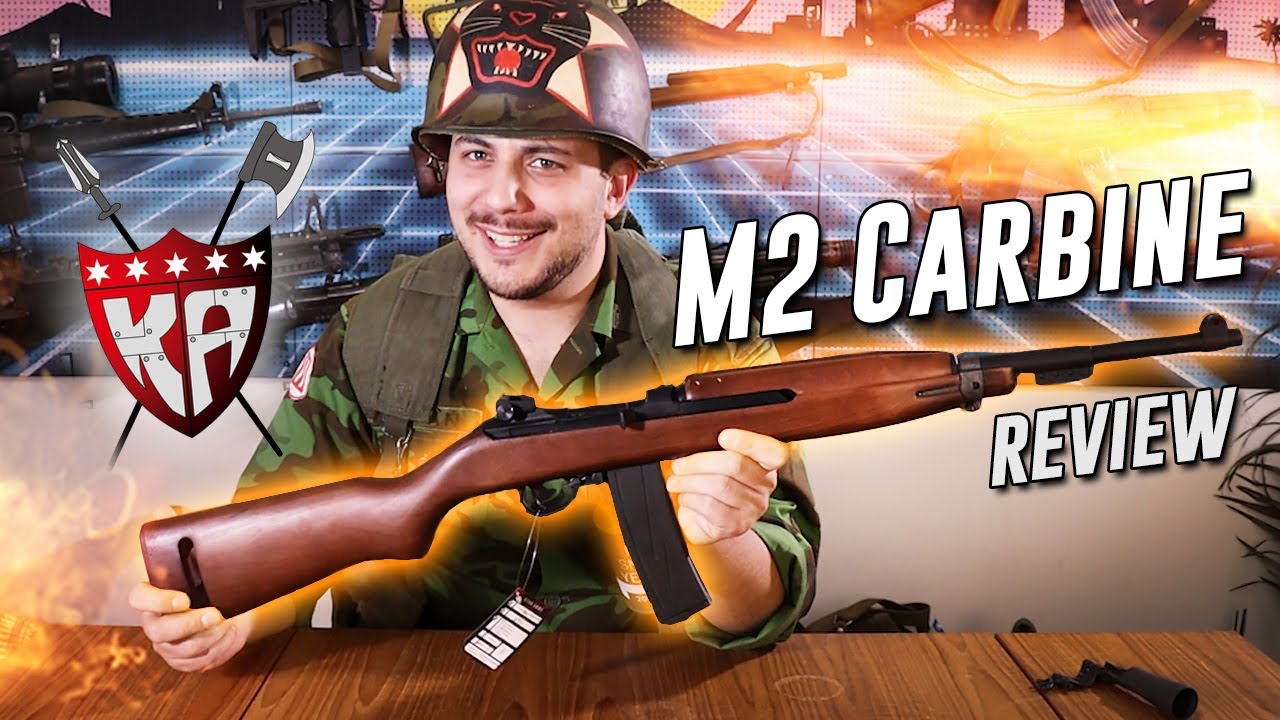 King Arms M2 Carbine GBBR Unboxing & Review