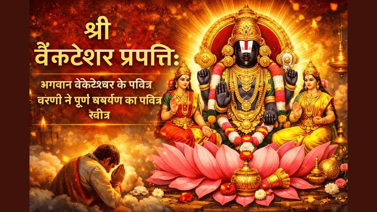 श्री वेङ्कटेश्वर प्रपत्तिः | भगवान वेंकटेश्वर के चरणों में पूर्ण शरणागति का पवित्र स्तोत्र 🙏