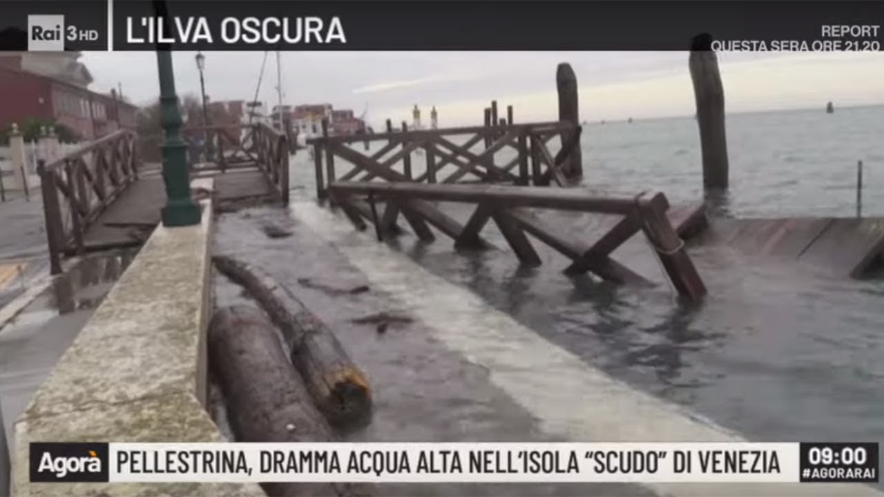 Pellestrina, dramma acqua alta nell'isola 