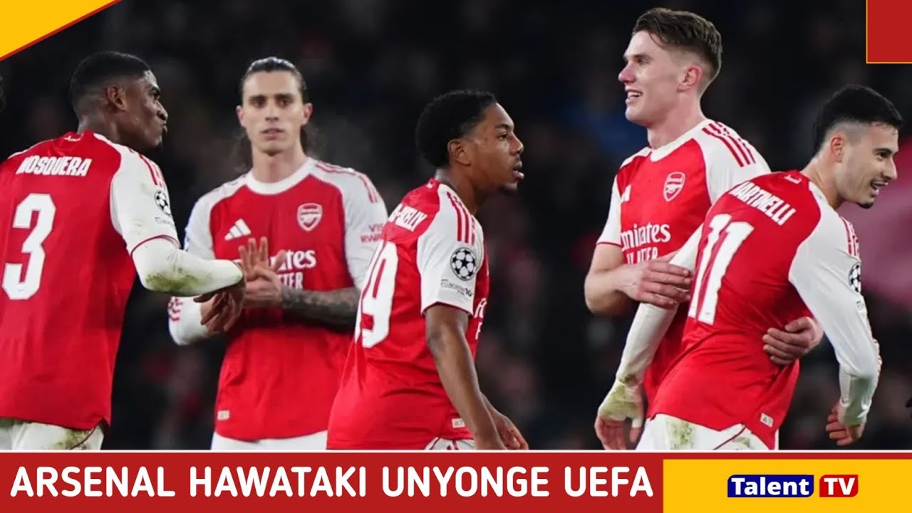 ARSENAL HAWATAKI SHIDA| UEFA KAZI IPO PLAY OF NI VIGOGO WOTE WANAKUTANA HUKO