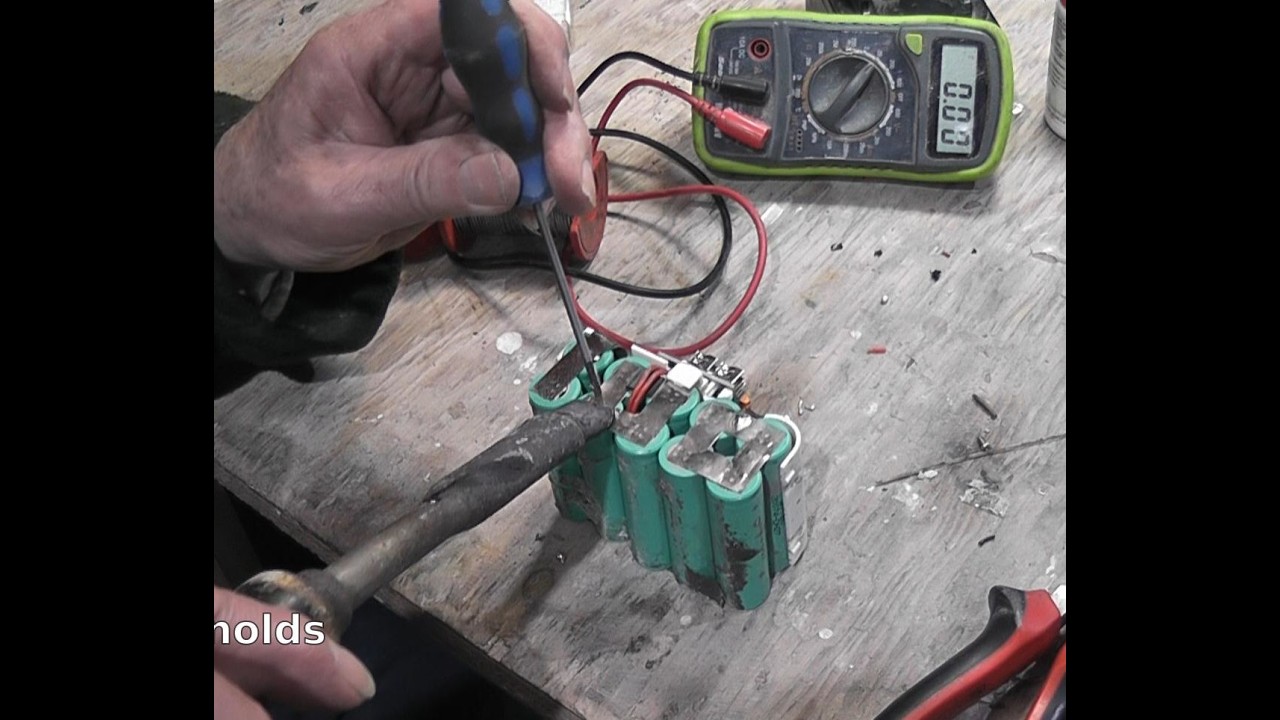 Makita battery repair, sudden failure and quick fix