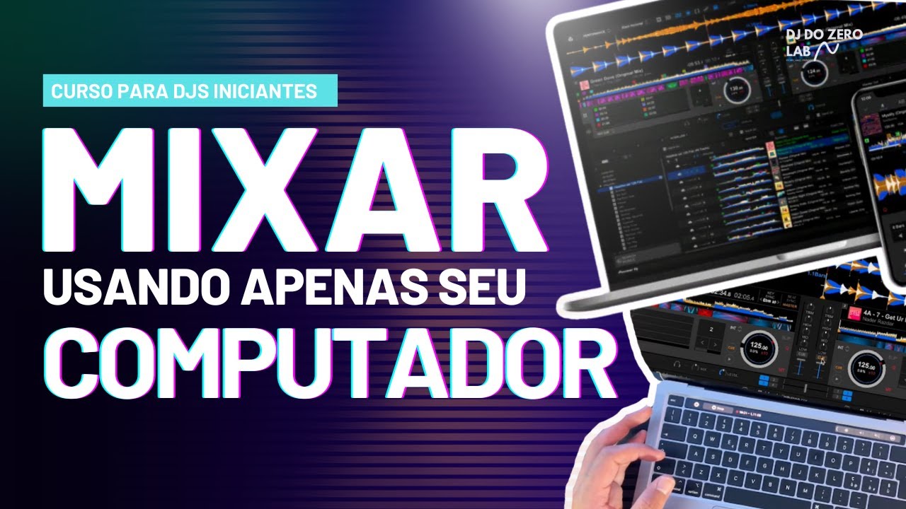 Como #mixar s&oacute; com teclado do seu computador! #dj