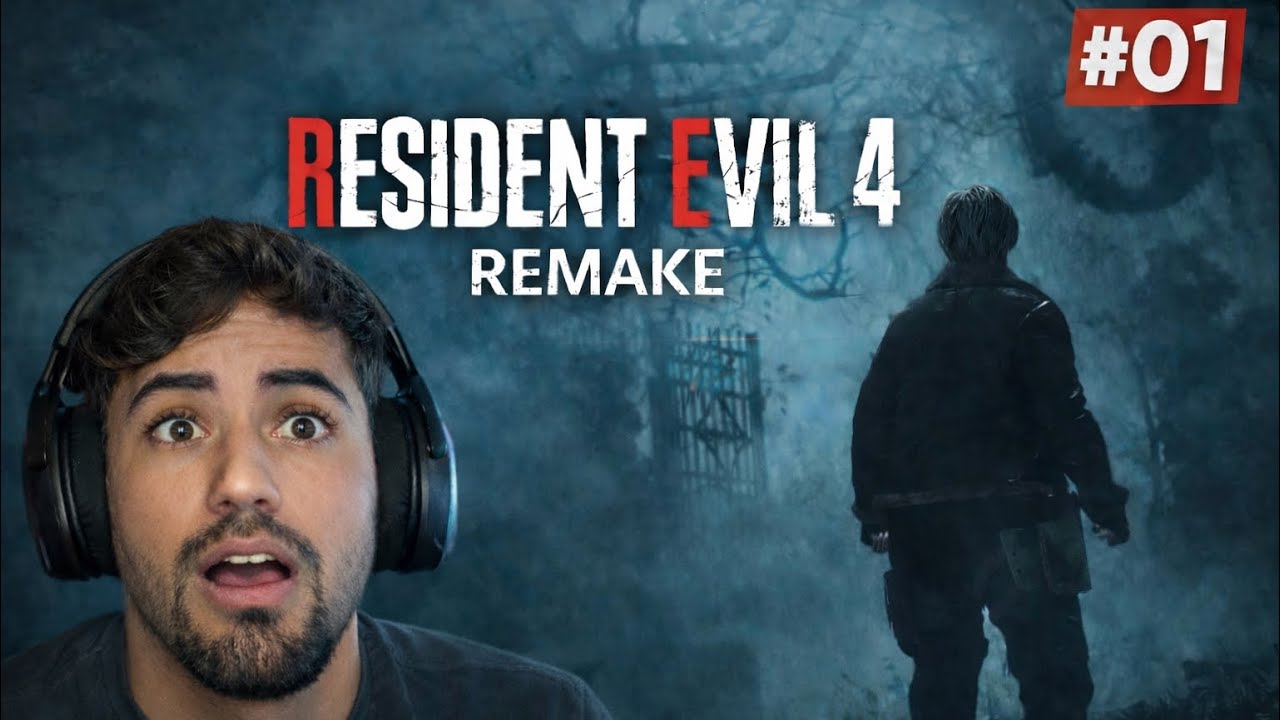 COMEÇOU O PESADELO! Resident Evil 4 Remake #01 (Gameplay PT-BR)