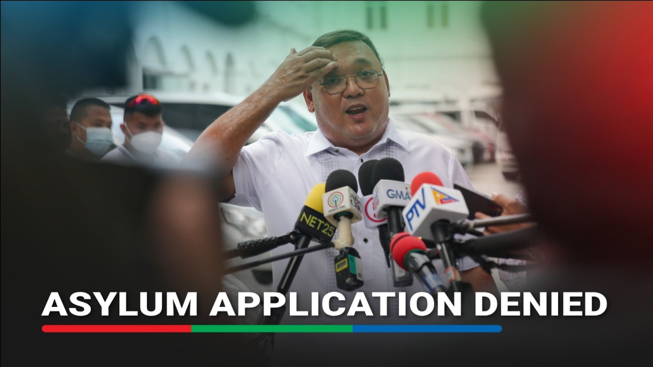 Harry Roque's asylum bid denied - DILG | ABS-CBN News