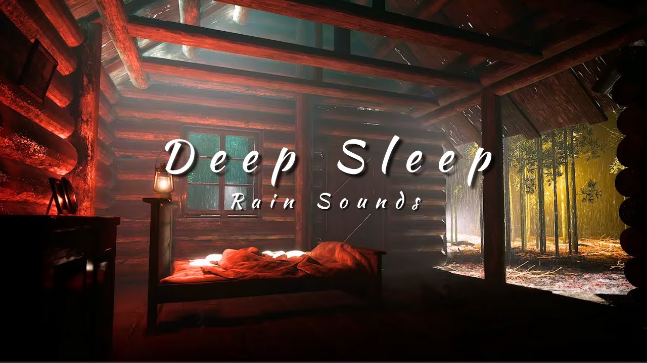Rain or Silence? Which helps you sleep better? Let me know! Deep Sleep 🌧️✨
